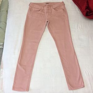 American Eagle dusty pink pants skinny leg jeans
